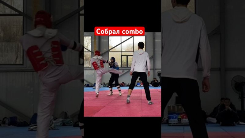 Комбинация в конце раунда. Тхэквондо Антон Котков #taekwondo #тхэквондо #ударыногами #спарринг