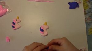 Лепим единорога из легкого пластилина