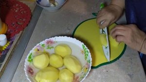 Жаренные вешенки с картофелем. Шикарный обед.