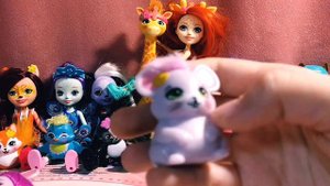 РАСПАКОВКА КУКОЛ ENCHANTIMALS