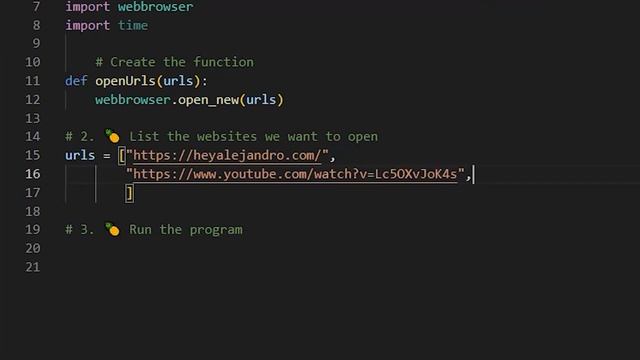 Automate Work: Opening Websites with Python + Webbrowser Tutorial