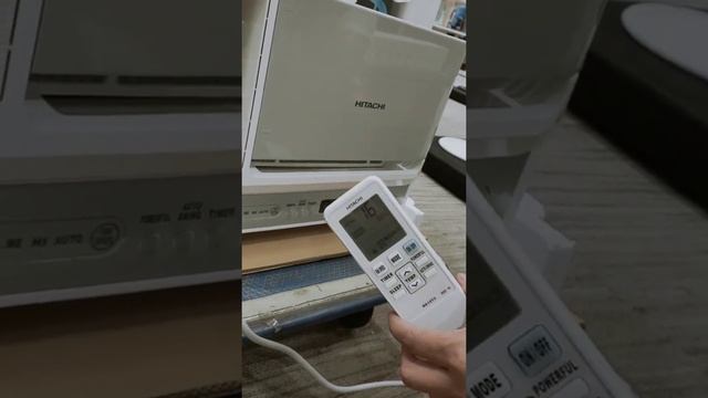 HOW TO OPERATE AN RA-08HSV HITACHI INVERTER WINDOW TYPE AIRCON смотреть онлайн