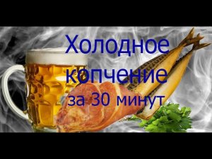Холодное копчение за 30 минут.mp4