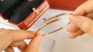 How to open Cartier Juste Un Clou Slim Bracelet