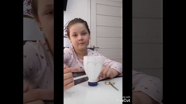 DIY How to create beautiful flower from bottles | Ромашка из пластиковой бутылки|Romaniță din sticl смотреть онлайн