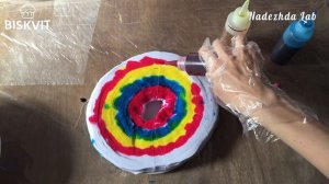 Как покрасить трикотажную пряжу? Tie dye с AliExpress