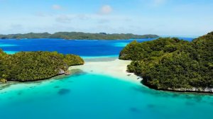 КАРТА МИР - Республика Палау - Palau (Western Pacific Ocean) 340 Coral and Volcanic Islands