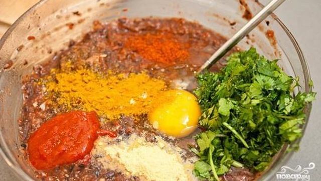 Котлеты из фасоли
