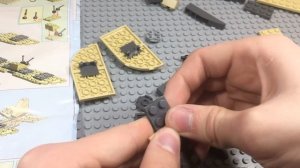 Собираем ИСТРЕБИТЕЛЬ из лего!! Обзор и сборка самолета!