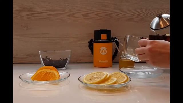 Как приготовить чай из листового каркаде ● Термобутылка WaterFit ● Термос для чая смотреть онлайн