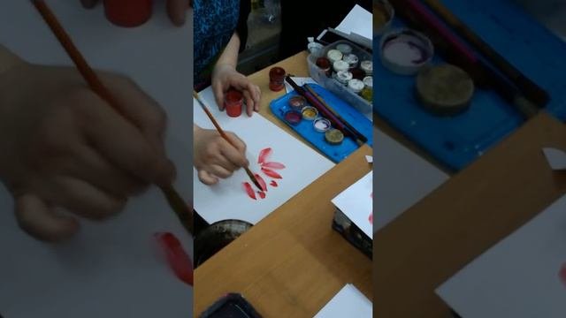 Китайская живопись у-син. Рисуем лотос - 5
