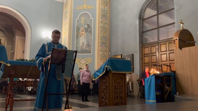 Введение во храм Пресвятой Владычицы нашей Богородицы и Приснодевы Марии. смотреть онлайн