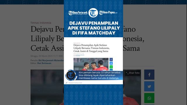 DEJAVU! Stefano Lilipaly Tampilkan Permainan Apik Kontra Burundi di FIFA MATCHDAY, Satu Assist Lahi