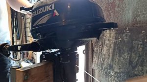 Лодочный мотор Suzuki DF 2.5 Первый запуск после "Зимовки"