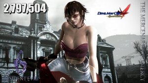 RE6 Mercenaries Lady Mary 2797k DMC4 Demon Hunter Requiem for War FHD1080p