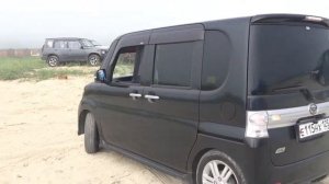 На море в Славянку на сутки ! В доме на колёсах дайхатсу танто .