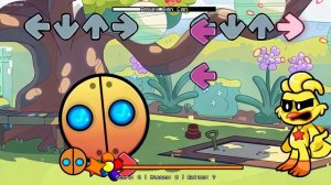 Friday Night Funkin' - Geometry Dash 2.2  vs Smiling Critters (Bluey Can Can) - Poppy Playtime 3