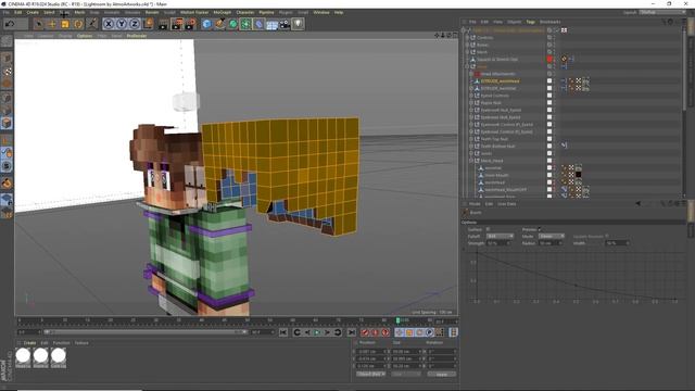 How to Make a Minecraft C4D Render! смотреть онлайн