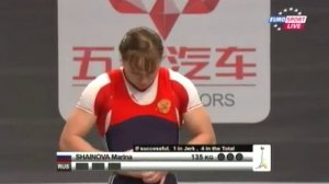 Женщины 63кг  Толчок. ЧМ 2011. Тяжёлая атлетика