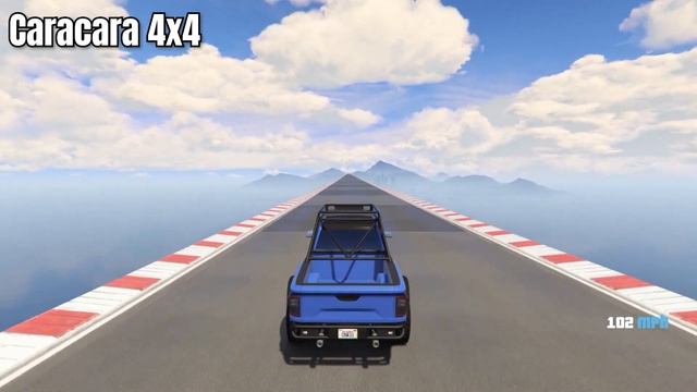 GTA 5 ONLINE - CARACARA 4x4 VS KAMACHO (WHICH IS FASTEST OFFROAD CAR?) смотреть онлайн
