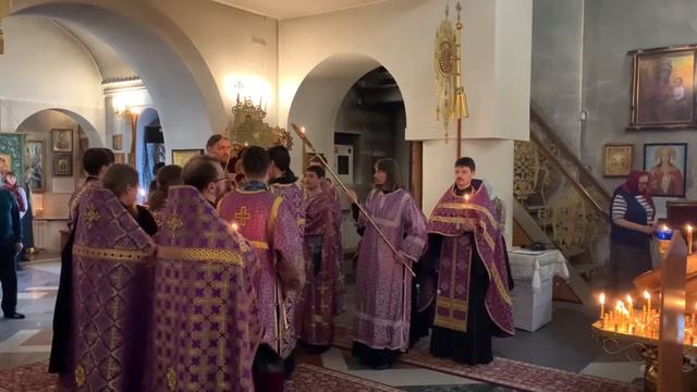 Богослужение с участием Архиерейского хора Кафедрального собора прп.  Сергия Радонежского, г. Югорс
