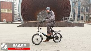 Тест-драйв ELTRECO GOOD 350w – недорогой велогибрид | Обзор взрослого складного электровелосипеда