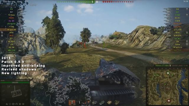 World of Tanks ⚡️ Graphics Evolution 2010 - 2018 смотреть онлайн