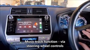 Toyota Prado 2018 - onward : Apple CarPlay / Android auto Integration