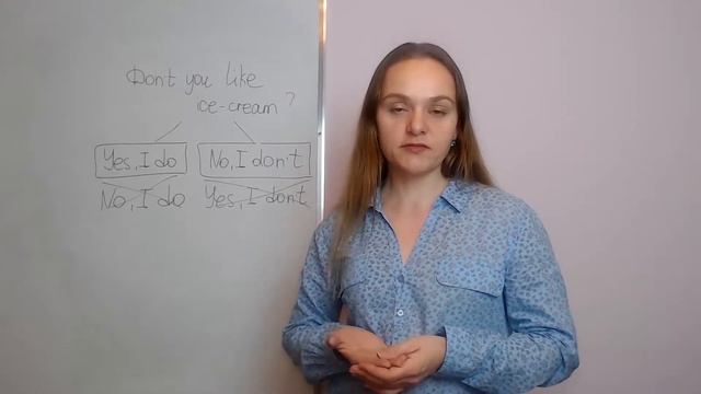 Как правильно ответить на вопрос с отрицанием? смотреть онлайн