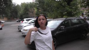 Ростов-на-Дону. Взбадриваем элементов. Наглая краля наехала и чуть не уехала по 19.3 КоАП.