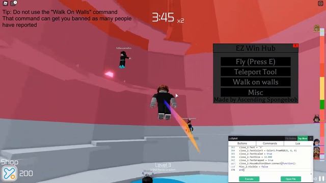 [July 2020] Roblox Tower Of Hell Fly Script смотреть онлайн