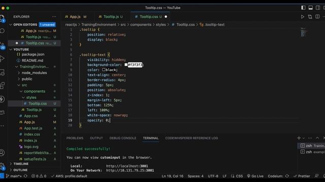 React JS: How to create a Tooltip component смотреть онлайн