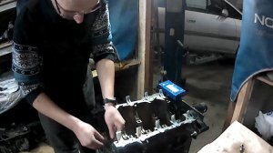 Hyundai Tucson G4GC (Восстановление ДВС) Старт сборки (Блок ч.1)