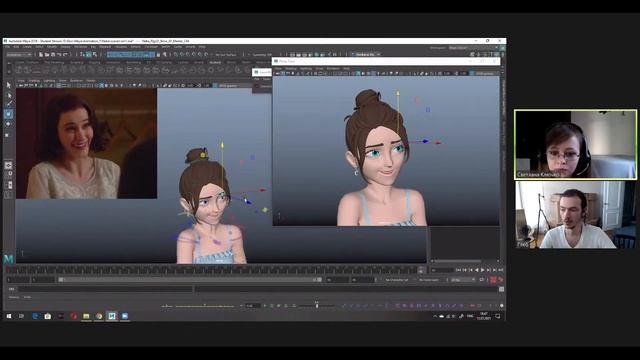 3D анимация лица. я_3Dеляль №9 смотреть онлайн