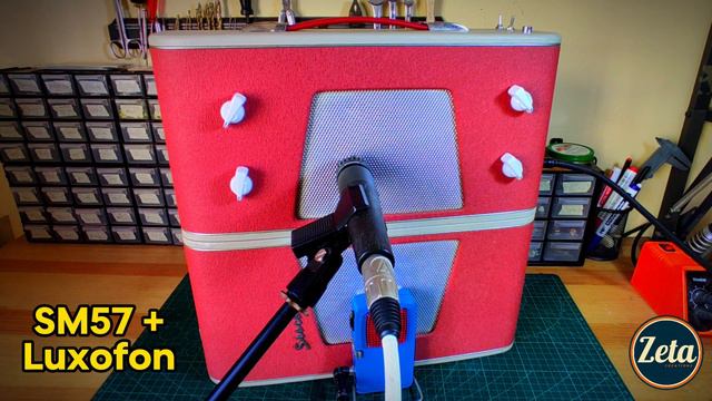 "DOUBLE TROUBLE T" Portable guitar amp with built in tremolo by Zeta Creations смотреть онлайн