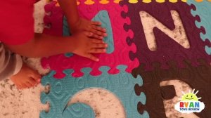 ABC Song Learn English Alphabet for Children with Ryan! | Kids Nursery Rhymes