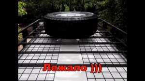 Крепление запаски на экспедиционник