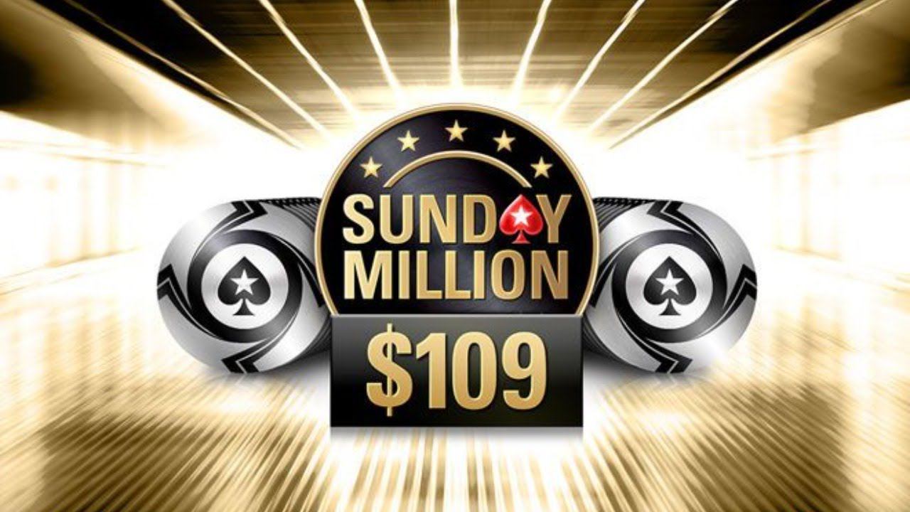 Играю в покер! Онлайн-трансляция покерного турнира SUNDAY MILLION 1000000$ Стрим в покер!!!