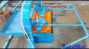 Станок для производства шлакоблоков.