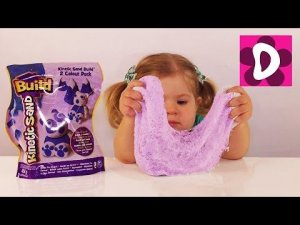 ✿ Распаковка Игрушки Кинетический Песок Лепим Панду из Песка Kinetic Sand unboxing