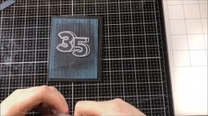 Masculine Birthday Card | Simon Says Stamp Birthday Numbers