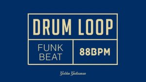 Funk Drum Loop 88 BPM