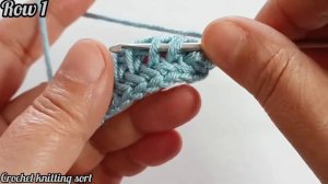 You should learn this new stitch! Fast and Relaxing crochet pattern