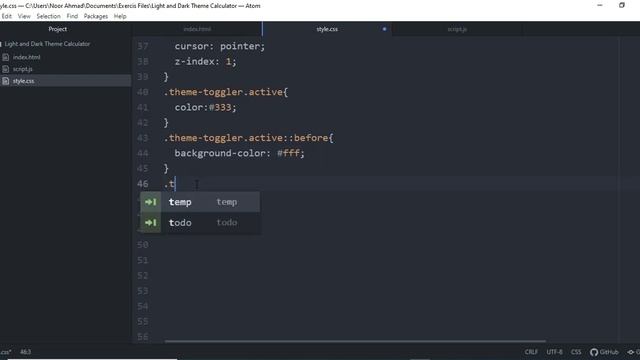 Light/Dark Theme Calculator With Source Code Javascript (HTML, CSS and JavaScript)| CodingWithRohan