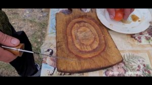 Дикий гусь тушёный с капустой в казане.