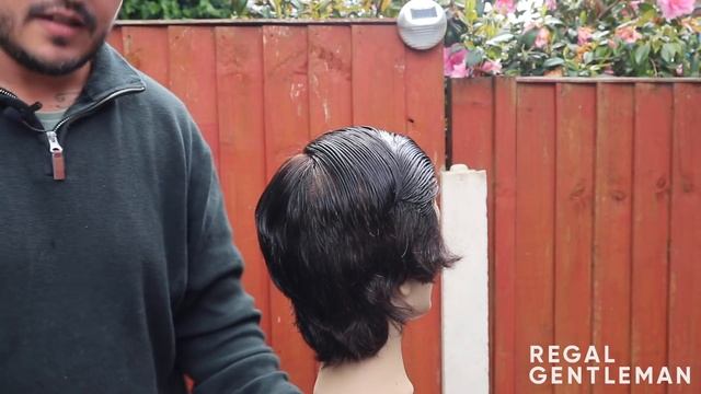 Side Part Haircut For Men Tutorial | Classic Side Part Haircut With Scissors смотреть онлайн