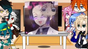 Genshin Impact react to y/n as Shinobu ||By Tomioka-San||