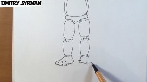 How to draw Phantom Bonnie, FNAF, Как нарисовать Фантом Бонни, ФНАФ