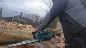 Makita ea7900 (5,9hp ,78,5cc) first start, first cuts and unboxing