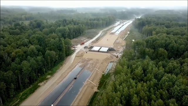 ICA M11 Moscow - St. Petersburg HighWay Project Section 7&8 смотреть онлайн